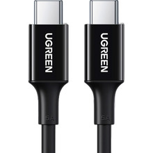 Кабель UGREEN US300 USB Type-C - USB Type-C 100W 5A Cable 1 м Black (UGR-80371)