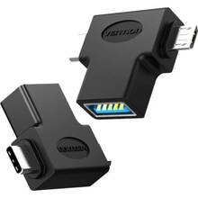 Переходник VENTION USB 3.1 Type-C / USB 3.0 OTG AF / microUSB BM (CDIB0)