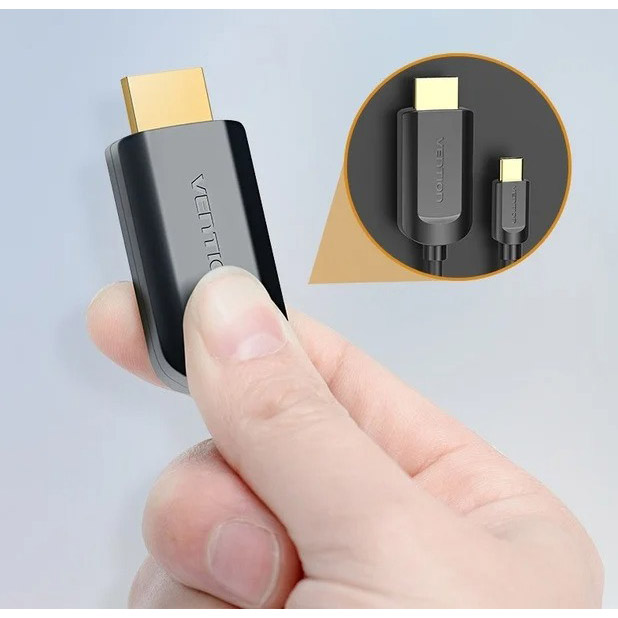 Кабель VENTION USB Type-C - HDMI 2 m Black (CGUBH) Кабель VENTION USB Type-C - HDMI 2 m Black (CGUBH) Тип USB Type-C - HDMI