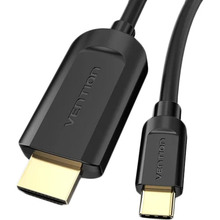 Кабель VENTION USB Type-C - HDMI 2 m Black (CGUBH)