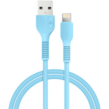 Кабель ACCLAB USB to Lightning 1.2м Blue (1283126518188)