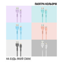 Кабель ACCLAB USB to Lightning 1.2м Mint (1283126518195)