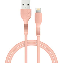 Кабель ACCLAB USB to Lightning 1.2м Peach (1283126518201)