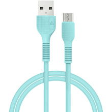 Кабель ACCLAB USB to Micro USB 1.2м Mint (1283126518140)