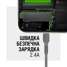 Кабель ACCLAB USB to Type-C 1.2м Black (1283126518232)
