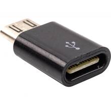 Адаптер POWERPLANT USB Type-C (F) - micro USB (M) (CA913145)