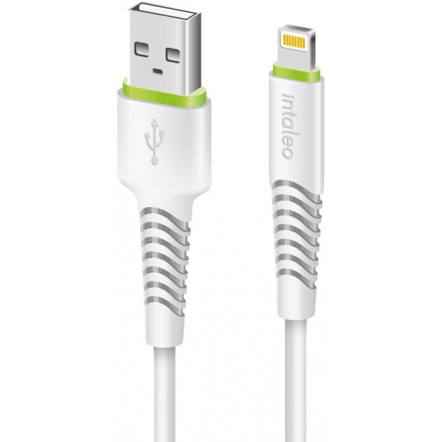 Кабель INTALEO USB to Lightning 2 м White (1283126521416) Кабель INTALEO USB to Lightning 2 м White (1283126521416)