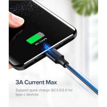 Кабель UGREEN US287 USB - Type-C Cable 1.5 м (Black)
