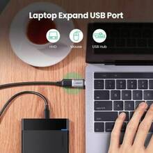 Адаптер UGREEN US270 OTG Type-C 3.1 M - USB 3.0 F Gray (UGR-50283)