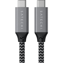 Кабель SATECHI USB4 C - C Cable 100W Space Gray 25 см (ST-U4C25M)