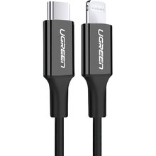 Кабель Ugreen US171 USB Type-C Lightning 1 м Black (60751)