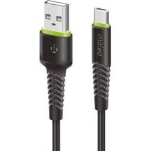 Кабель INTALEO USB - Type-C 2 м Черный (1283126521423)