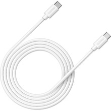 Кабель CANYON USB Type-C - USB Type-C 1.2 м 100W White (CNS-USBC9W)