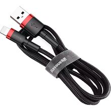 Кабель Baseus Cafule Lightning 1.5A 2 м Red/Black (22675red_black)