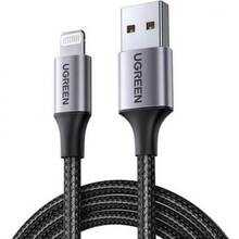 Кабель UGREEN US199 USB-AM - Lightning M 1 м Black (60156)