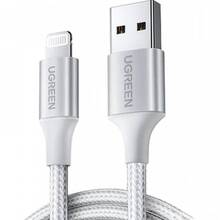 Кабель UGREEN US199  USB AM - Lightning M 2 м Silver (60163)