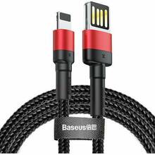 Кабель BASEUS Cafule Lightning Special Edition 2.4A 1 м Red/Black