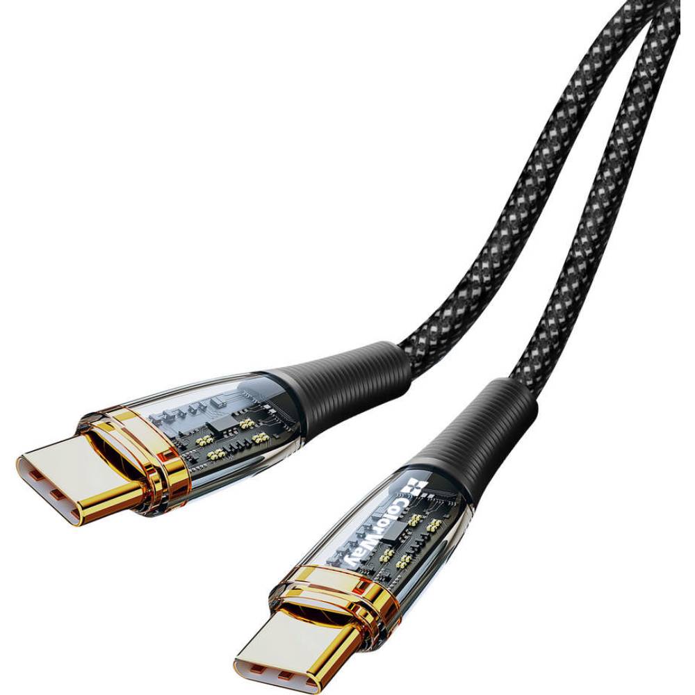 Внешний вид Кабель COLORWAY Type-C - Type-C 100W/5А 1.2 м (CW-CBPDCC053-BK)