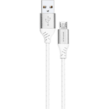 Кабель GRUNHELM GMC-03MS Micro-USB 1м White