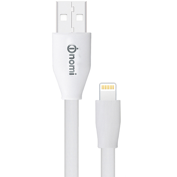 Кабель NOMI DCF 10i USB - Lightning 1м білий