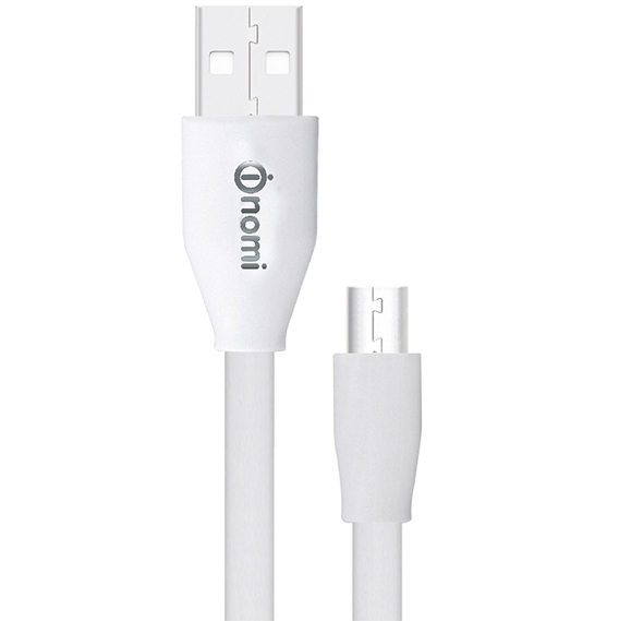 Кабель NOMI DCF 10m USB - microUSB 1м білий