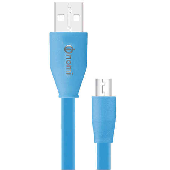 Кабель NOMI DCF 10m USB - microUSB 1м синій