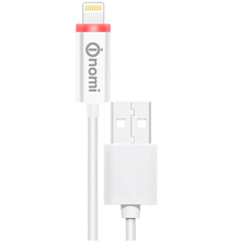 Кабель NOMI DCL 10i USB - Lightning 1м білий