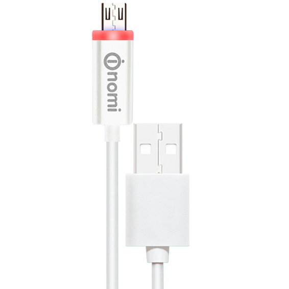 Кабель NOMI DCL 10m USB - microUSB 1м білий