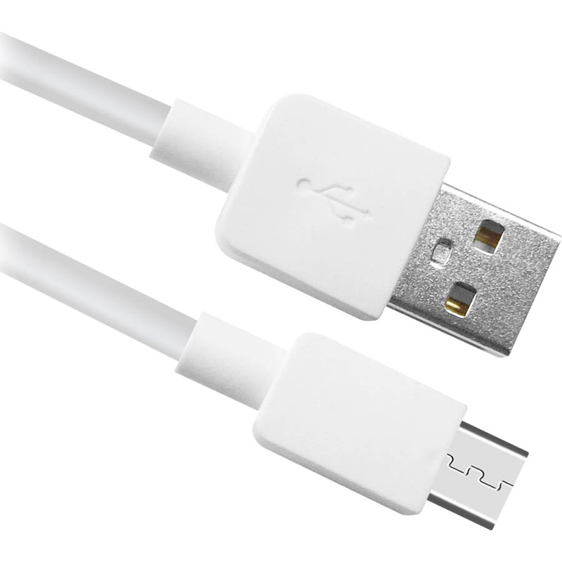 Кабель DEFENDER USB - micro-USB 1м White (87497) Тип USB - micro-USB