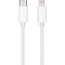 Кабель 2E USB-C - Lightning 1м Glow White (2E-CCCL-WH)