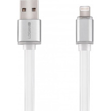 Кабель Logan Apple Lightning to USB 1 м White (EL118-010WH)