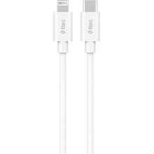 Кабель TTEC USB Type-C - Lightning 1.5 м White (2DKM04B)