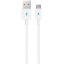 Кабель TTEC USB - USB Type-C 1.2 м White (2DK12B)