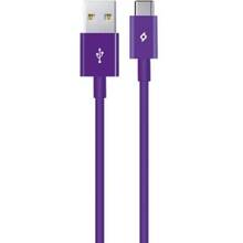 Кабель TTEC USB - Type-C 1.2м Purple (2DK12MR)