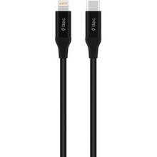 Кабель TTEC USB-C - Lightning 1.5м Black (2DK40S)