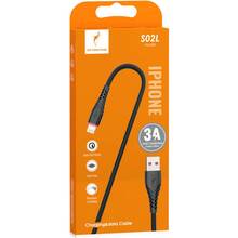 Кабель SKYDOLPHIN S02L USB - Lightning 1м Black (USB-000587)