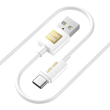 Кабель LUXE CUBE USB-USB Type C 1м White (8889998698469)