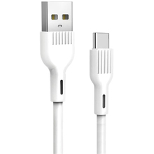 Кабель SKYDOLPHIN S03T USB - Type-C 1м White (USB-000419)