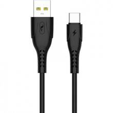 Кабель SKYDOLPHIN S08T USB-Type-C 1 м Black (USB-000563)