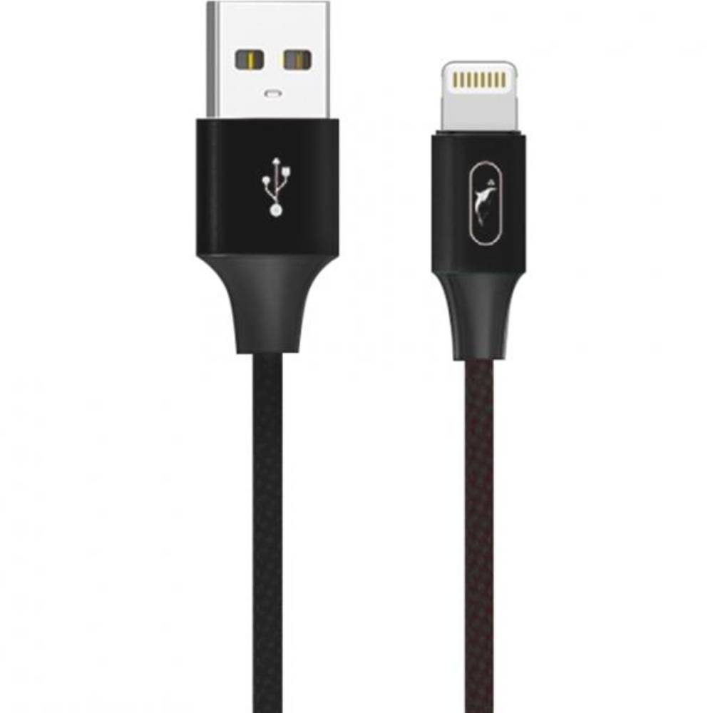 Кабель SKYDOLPHIN S55L Neylon USB - Lightning 1 м Black (USB-000434) Кабель SKYDOLPHIN S55L Neylon USB - Lightning 1 м Black (USB-000434)