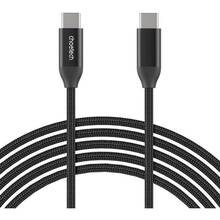 Кабель CHOETECH USB Type-C - USB Type-C 1 м Black (XCC-1035)