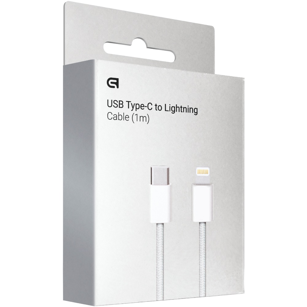 Кабель ARMORSTANDART AMQKJ3ZM Type-C - Lightning 1m White (ARM72697) Підсвітка False