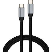 Кабель VINGA USB-C to USB-C 3.2 Gen 2 1.5m 100W 10GBps Nylon (VCPDCU3215)