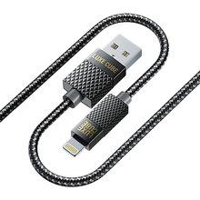 Кабель LUXE CUBE Premium USB-Lightning 1 м Grey (9780201379648)