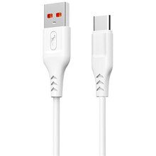 Кабель SKYDOLPHIN USB - Type-C S61T 1 м White (USB-000445)