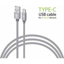 Кабель INTALEO USB-USB Type-C CBGNYT2 2м Grey (1283126489143)
