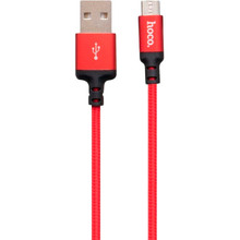 Кабель HOCO X14 Times Speed USB - Micro-USB RED 1 м 2 шт (HC-X14-MRED)