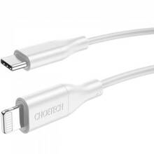 Кабель CHOETECH C - Lightning 1 м USB 2.0 PD (IP0040-WH)