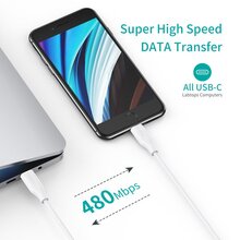 Кабель CHOETECH C - Lightning 1 м USB 2.0 PD (IP0040-WH)