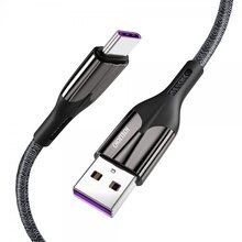 Кабель CHOETECH USB 2.0 - Type-C 1.2 м (AC0013-BK)